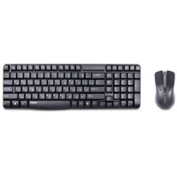 Беспроводной набор Rapoo X1800, клавиатура и оптическая мышь, влагостойкая, черный