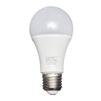 Лампа светодиодная SVC A60-12W-E27-6500K, 12 Вт, 6500К, холодный белый свет, E27, форма шар