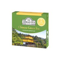 Чай Ahmad Chinese Green Tea, зеленый, 40 пакетиков, без ярлычков