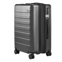 Чемодан NINETYGO Rhine Pro Luggage, 24”, 65 л, поликарбонат Covestro, замок TSA, серый