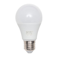 Лампа светодиодная SVC A70-15W-E27-3000K, 15 Вт, 3000К, теплый белый свет, E27, форма шар
